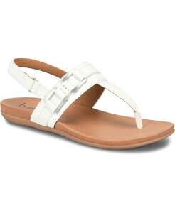 r[I[V[ fB[X V[Y T_ b.o.c. Women's Keegan Slip-On Sandals White zCg