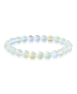 yz uO Y uXbgEoOEANbg ANZT[ Natural Multi Color Round Beads 8MM Strand Stackable Stretch Bracelet Created moonstone