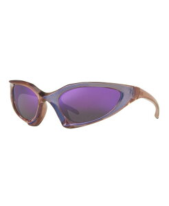 oVAK Y ANZT[ TOXEACEFA Purple Balenciaga Unisex Standard Sunglasses BB0352S 6E000351