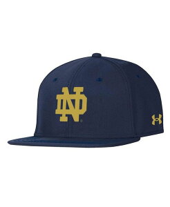 A_[A[}[ Y ANZT[ Xq Under Armour Men's Navy Notre Dame Fighting Irish Baseball Fitted Hat Navy lCr[