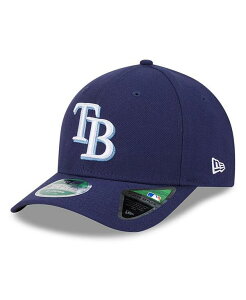 �j���[�G�� �����Y �A�N�Z�T���[ �X�q New Era Men's Navy Tampa Bay Rays Player Replica 9FORTY Adjustable Hat Navy �l�C�r�[