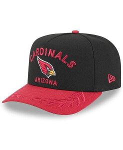 yz j[G Y Xq ANZT[ Men's Black/Cardinal Arizona Cardinals 2025 NFL Draft A-Frame 9FIFTY Snapback Hat Black Cardinal