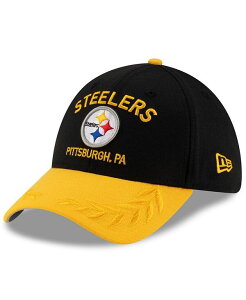 yz j[G Y Xq ANZT[ Men's Black/Yellow Pittsburgh Steelers 2025 NFL Draft 39THIRTY Flex Hat Black Yellow