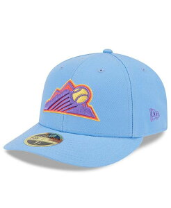 �j���[�G�� �����Y �A�N�Z�T���[ �X�q New Era Men's Light Blue Colorado Rockies 2025 City Connect Low Profile 59FIFTY Fitted Hat Light Blue �u���[