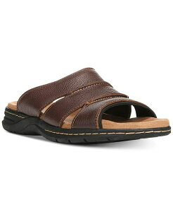 hN^[EV[ Y V[Y T_ Dr. Scholl's Men's Gordon Slide Sandals Brown uE