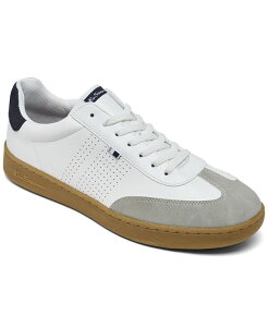 �x���V���[�}�� �����Y �V���[�Y �X�j�[�J�[ Ben Sherman Men's Glasgow Low Casual Sneakers from Finish Line White Navy Gum �z���C�g