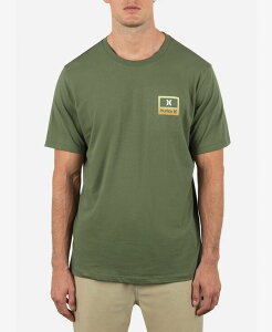 �n�[���[ �����Y �g�b�v�X T�V���c Hurley Men's Divide Short Sleeve T-Shirt Malverde