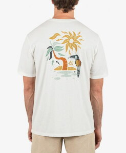 �n�[���[ �����Y �g�b�v�X T�V���c Hurley Men's Youcan Tucan Short Sleeve T-Shirt Barely Bone