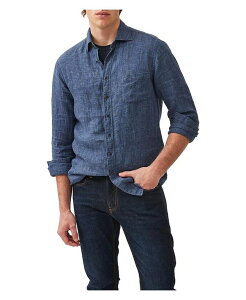 ���b�h�A���h�O�� �����Y �g�b�v�X �V���c Rodd & Gunn Men's Coromandel Sports Fit Shirt Marine blue �u���[