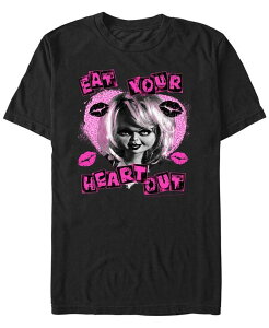 �t�B�t�X�T�� �����Y �g�b�v�X T�V���c Fifth Sun Men's Chucky Eat Your Heart Out Short Sleeve T-Shirt Black �u���b�N