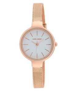 [AVC fB[X ANZT[ rv Laura Ashley Women's Quartz Rose Gold Alloy Watch 28mm Rose Gold S[h