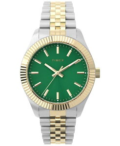 ^CbNX fB[X ANZT[ rv TVc Timex Women's Analog Two-Tone Stainless Steel Watch 36mm Two-Tone