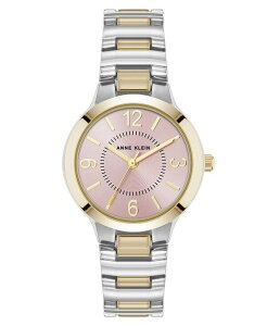 �A���N���C�� ���f�B�[�X �A�N�Z�T���[ �r���v Anne Klein Women's Quartz Essential Round Two-Tone Metal Alloy and Pink Dial Watch 32mm Pink Silver-Tone Gold-Tone �s���N