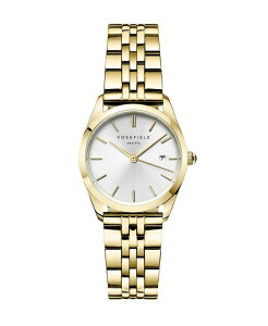 [YtB[h fB[X ANZT[ rv TVc Rosefield Ace XS Women's Gold Tone Stainless Steel Bracelet Watch 29mm Gold S[h