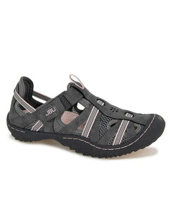 �W���C�r�[���[ ���f�B�[�X �V���[�Y �T���_�� JBU Women's Regional Water-Ready Strappy Sandal Flats Charcoal/Petal �`���R�[��