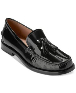 �R�[���n�[�� ���f�B�[�X �V���[�Y �p���v�X ���[�t�@�[ Cole Haan Women's Lana Lux Tassel Loafers Blck Box