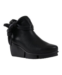 W[V[V[Y fB[X V[Y u[cECu[c GC Shoes Women's Lavan Bow Detail Ankle Boots Black