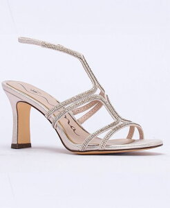 yz ji fB[X T_ V[Y Women's Abel Slip-On Dress Sandals Platino