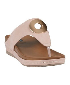 �W�[�V�[�V���[�Y ���f�B�[�X �V���[�Y �T���_�� GC Shoes Women's Seli Thong Wedge Sandals Blush �u���b�V��