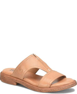 �{�[�� ���f�B�[�X �V���[�Y �T���_�� Born Women's Remo Round Toe Flat Sandals Light Brown Butterfly �u���E��