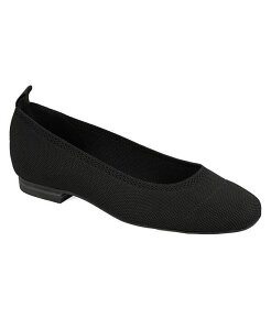 �~�A ���f�B�[�X �V���[�Y �p���v�X �j�b�g MIA Women's Rasia Ballet Knit Round Toe Flats Black �u���b�N