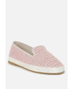 hO fB[X V[Y pvX [t@[ London Rag Busaba Round Toe Slip-On Loafers Pink sN