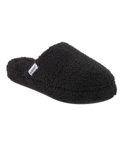 �A�C�\�g�i�[ ���f�B�[�X �V���[�Y �T���_�� �v���X�T�C�Y �p�C�� �j�b�g Isotoner Signature Women's Cozy Plush Terry Knit Joey Clog Slippers Black �u���b�N