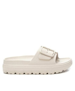 【送料無料】 キシタイ レディース サンダル シューズ Women's Pool Side Slide Sandals Refresh By Xti Beige