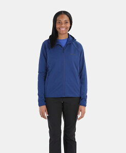 }[bg fB[X gbvX Vc t[X p[J[ Marmot Women's Leconte Fleece Full-Zip Hoodie Twilight Blue u[