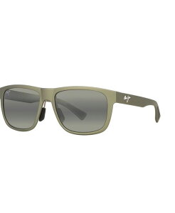 yz }ECW Y TOXEACEFA ANZT[ Men's Puakea Polarized Sunglasses MJ000786 Gray Green