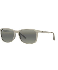 yz }ECW Y TOXEACEFA ANZT[ Men's Hulili Polarized Sunglasses MJ000780 Gray Matte