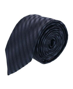 gt@K[ Y ANZT[ lN^C VN TRAFALGAR Men's Nathanial Regal Patterned Diagonal Line Silk Business Necktie Black ubN