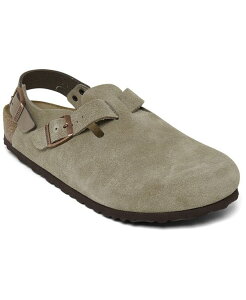 rPVgbN Y V[Y Xj[J[ XG[h U[ Birkenstock Men's Tokio Suede Leather Clogs from Finish Line Beige x[W