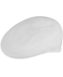 �J���S�[�� �����Y �A�N�Z�T���[ �X�q �L���b�v Kangol Men's Tropic 504 Ventair USA Ivy Caps & Flat Caps White �z���C�g