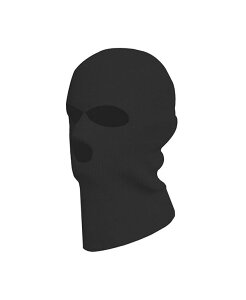 ���N���N�X �����Y �A�N�Z�T���[ �X�q �j�b�g MUK LUKS Men's Quietwear Knit 3 Hole Mask Blaze One Size Black �u���b�N