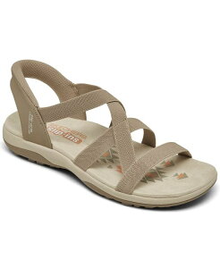 XPb`[Y fB[X V[Y Xj[J[ T_ Skechers Women's Slip-ins: Reggae Slim - Stretch Flex Athletic Walking Sandals from Finish Line Taupe g[v
