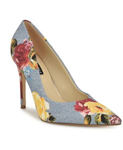 �i�C���E�F�X�g ���f�B�[�X �V���[�Y �p���v�X Nine West Women's Fresh Stiletto Pumps Denim Rose �f�j��