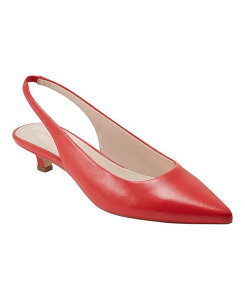 yz }[NEtBbV[ fB[X pvX V[Y Women's Posey Pointy Toe Dress Slingback Pumps Red Leather