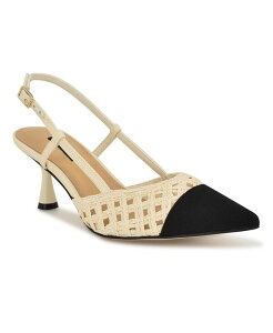�i�C���E�F�X�g ���f�B�[�X �V���[�Y �p���v�X Nine West Women's Railen Pointy Toe Dress Pumps Ivory Black �A�C�{���[