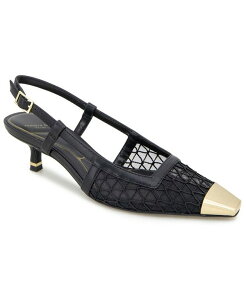�P�l�X�R�[�� ���f�B�[�X �V���[�Y �p���v�X �}�L�V Kenneth Cole New York Women's Maxine Metal Toe Pumps Black Mesh �u���b�N