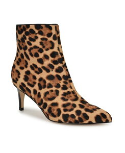 iCEFXg fB[X V[Y u[cECu[c q[ Nine West Women's Sheeba Pointy Toe Stiletto Heel Dress Booties Leopard Aj}