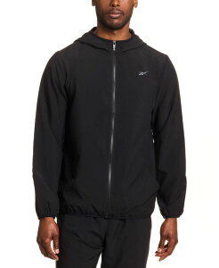 ���[�{�b�N �����Y �A�E�^�[ �W���P�b�g�E�u���]�� ���S �W���P�b�g Reebok Men's Woven Logo Jacket Black/wht �u���b�N