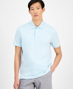 yz At@j Y Vc gbvX Men's Regular-Fit Mercerized Polo Shirt Created for Macy's Light Mist