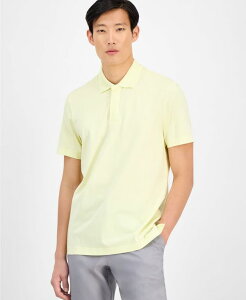 yz At@j Y Vc gbvX Men's Regular-Fit Mercerized Polo Shirt Created for Macy's Washed Yellow