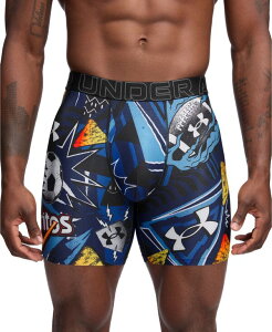 yz A_[A[}[ Y {NT[pc A_[EFA Men's Performance Tech Mesh Graphic 6" Boxer Briefs Royal