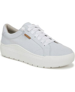 hN^[EV[ fB[X V[Y Xj[J[ vbgtH[ [X Dr. Scholl's Women's Time Off Go Closed Round Toe Lace Up Platform Sneakers Powder Blue Microfiber u[