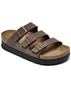 rPVgbN fB[X V[Y Xj[J[ vbgtH[ T_ Birkenstock Women's Florida Flex Birko-Flor Platform Sandals from Finish Line Mocha J