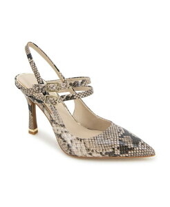 �P�l�X�R�[�� ���f�B�[�X �V���[�Y �p���v�X Kenneth Cole New York Women's Raquel Slingback Pumps Taupe Snake �g�[�v