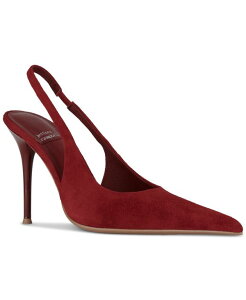 WFt[ Lx fB[X V[Y pvX Jeffrey Campbell You-Wish Slingback Pointed-Toe Pumps Red Suede bh