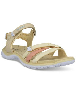 GR[ fB[X V[Y T_ Ecco Women's Offroad Roam Sandals Strawberry Bright White Dusty Peach zCg